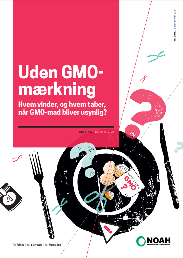 Uden GMO-mærkning - forside