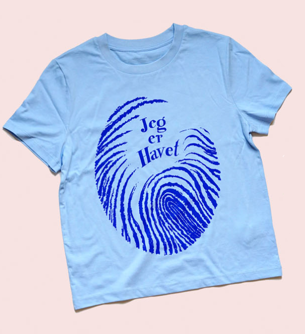 T-shirt: Jeg er Havet