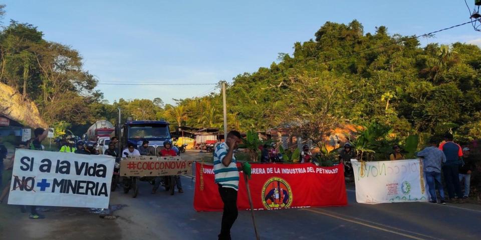 Demonstration i Colombia