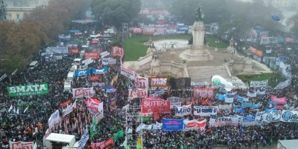 Demonstration i Argentina