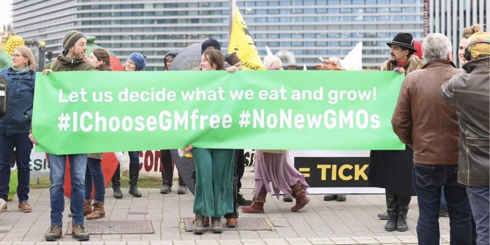 Choose GMO-free. Foto: Terry Reintke Choose GMO-free